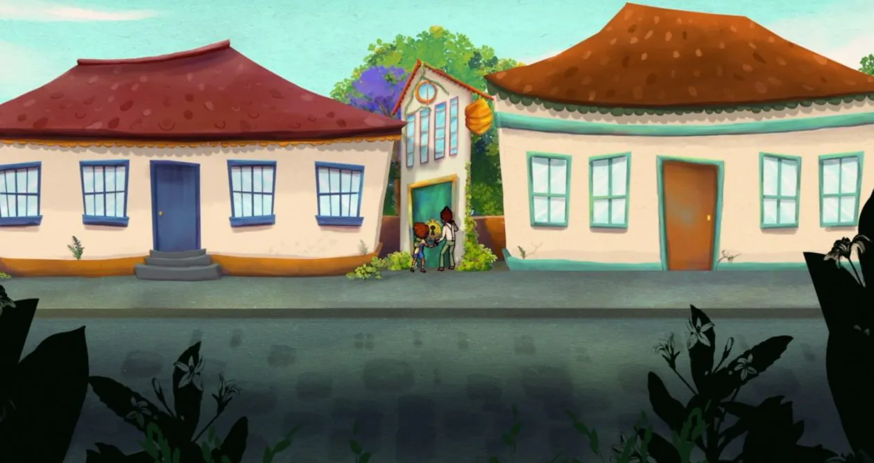 Pelo buraco da fechadura